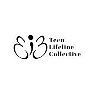 Kiss-Cut Sticker — Teen Lifeline Collective Logo